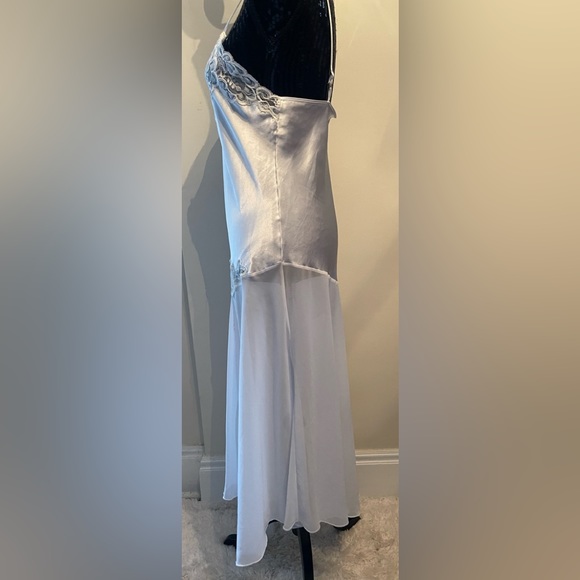 Vintage Unmentionables White Negligee Gown Size 10 - Picture 5 of 16